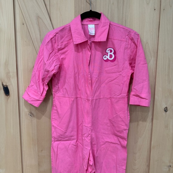 Barbie Pink Jumpsuit Kids Size Medium Barbie Costume - Picture 7 of 16